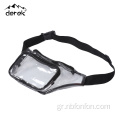 PVC Waist Pack PVC Αδιάβροχη τσάντα ώμου Διαφανές πακέτο μέσης